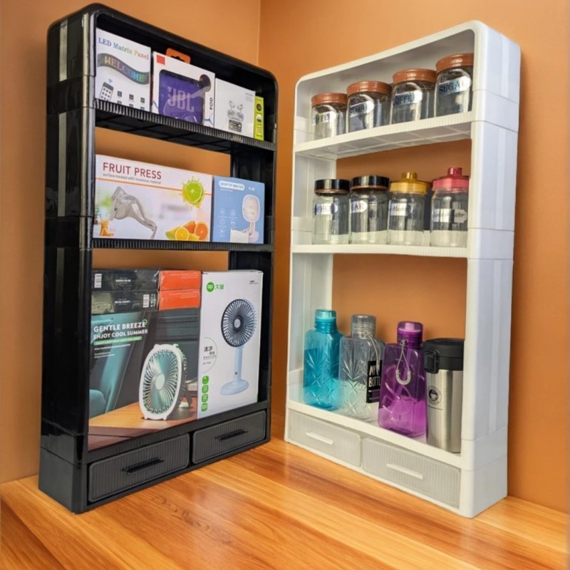 Big Size Multifunctional Storage Rack – Kitchen & Bathroom Organizer