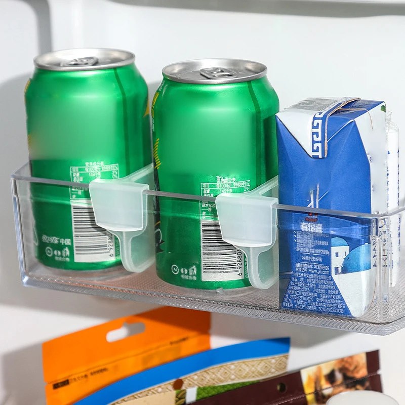 12pcs Adjustable Fridge Dividers Multi-functional Refrigerator Side Door Separator