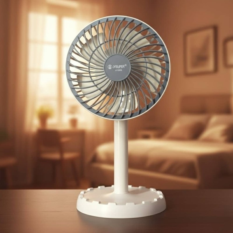JY-2218 Rechargeable Professional Mini Desk Fan ( 000643 )
